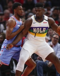  锡安威廉森伤退无碍大局，鹈鹕力克公牛止连败  